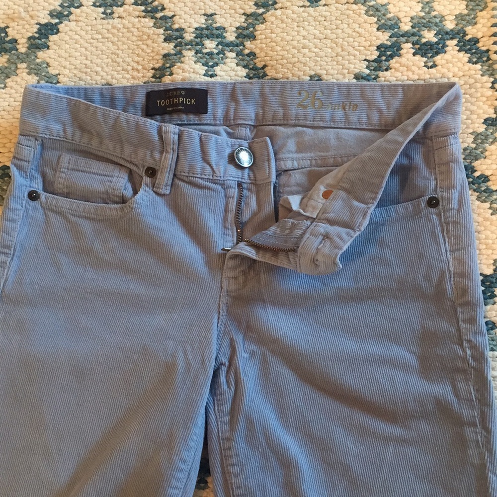 JCrew Toothpick Cords!